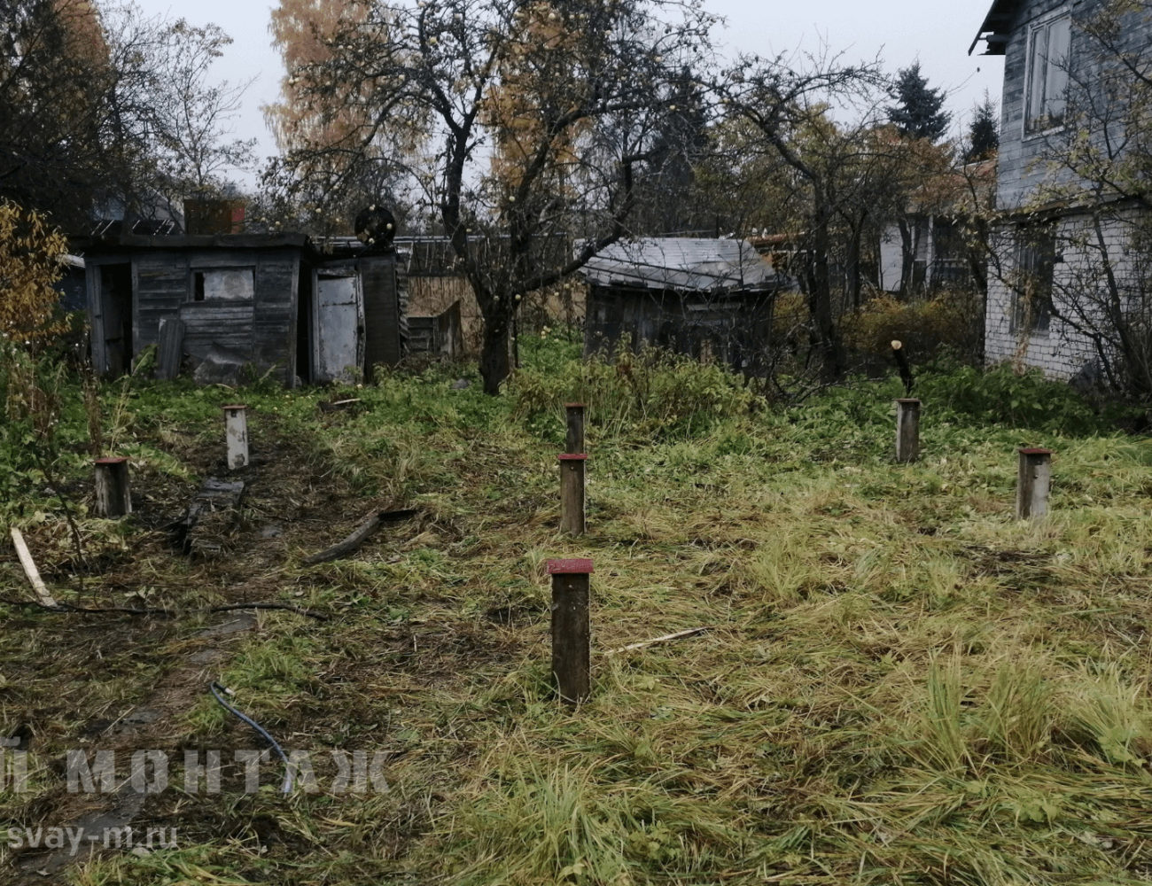 забивка жб свай поселок химинститута